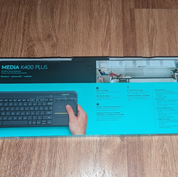 New Logitech Wireless Keyboard - Picture 2 of 2